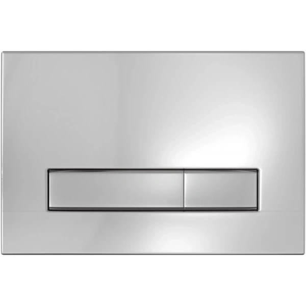 Инсталляция для унитаза Berges Atom Line 410 040338 с кнопкой смыва, хром