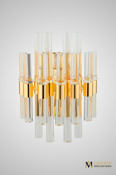 Накладной светильник AM-Group ADRIAN ADRIAN AP2 GD