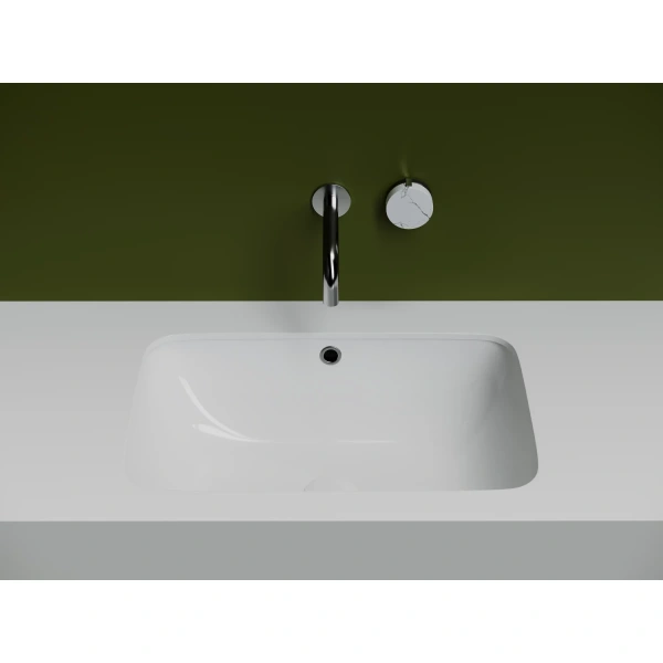 Раковина Ceramica Nova Element CN7018 54x36 см, встраиваемая снизу, белый