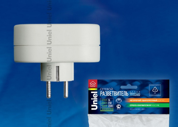 Сетевой фильтр Uniel 6703