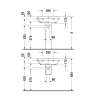 Полупьедестал Duravit DuraStyle 858300000