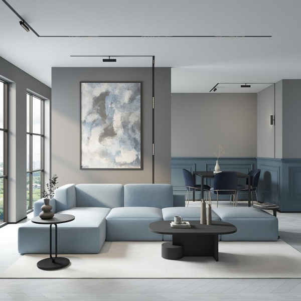 Светильник на штанге Denkirs Smart DK8006-BK