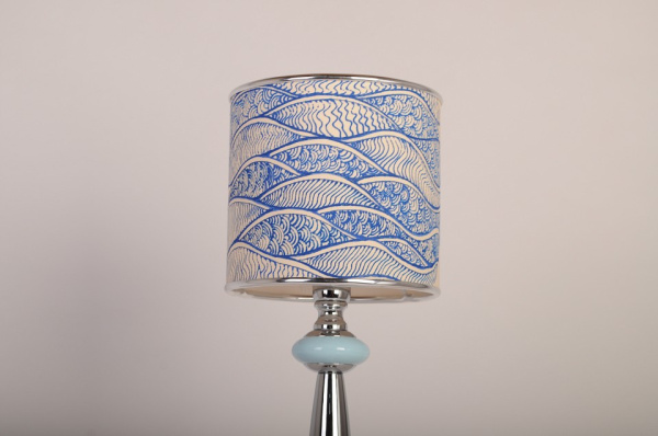 Настольная лампа декоративная Manne TL.7737-1BL TL.7737-1BL (волны) настольная лампа 1л