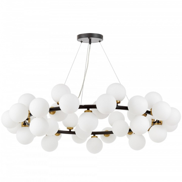 Подвесная люстра LUMINA DECO MARSIADA LDP 6033-40 BK+MD