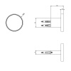 Крючок Gessi Origini 66521#031