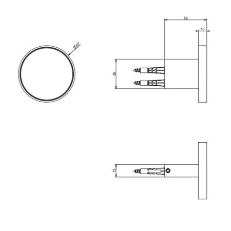 Крючок Gessi Origini 66521#031