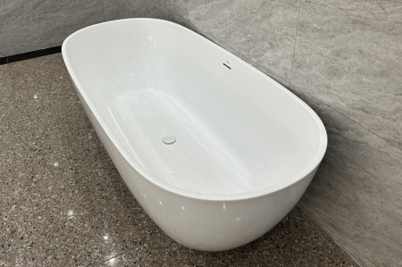 Акриловая ванна Abber 180x80 AB9263-1.8 белая глянцевая