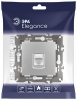 Розетка Ethernet RJ-45 без рамки Эра Эра Elegance 14-3107-03