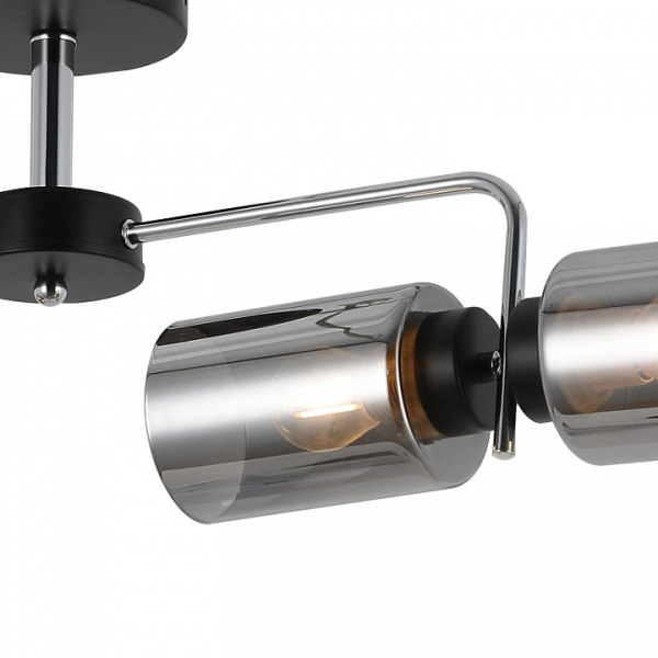 Люстра на штанге ILLUMICO IL8249-4COU-79 BK CR
