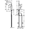 Смеситель для кухни hansgrohe Talis Select M51 73853000 с вытяжным изливом