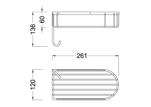 Полка Timo Nelson 160080/02