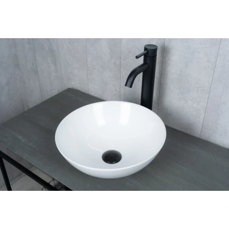 Раковина-чаша GID 9081W 36x36 см, накладная, белый