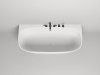 Ванна из искусственного камня Salini Sofia Wall 180x85 102513G