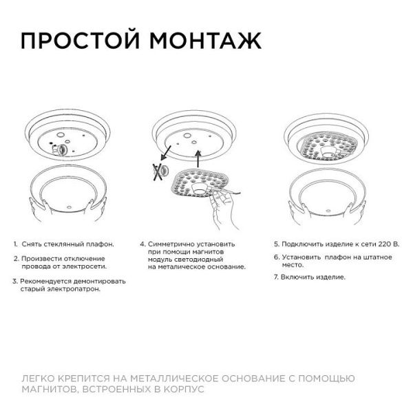 Модуль светодиодный Apeyron Electrics  02-54