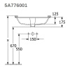 Раковина Villeroy&Boch Architectura 57 5A776001