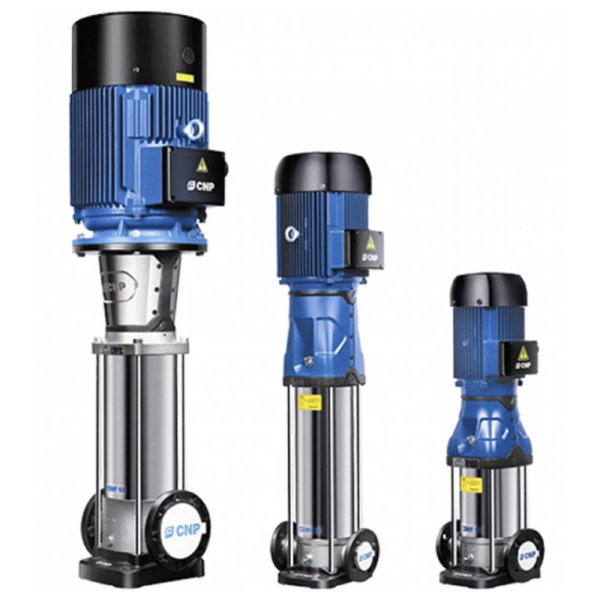 Насос вертикал.многоступ CNP CDM3-4 0.37 кВт станд фланец 3х220В/3х380В 50 Гц чугун 70 С IE2