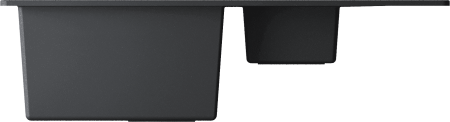Кухонная мойка Omoikiri Daisen 78-2T 4993535 черная матовая
