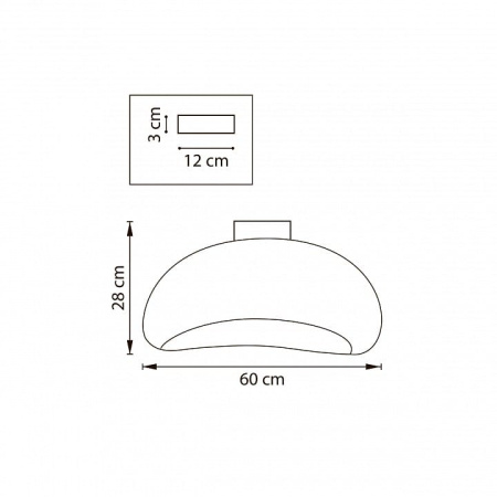 Накладной светильник Lightstar Sigma 611666