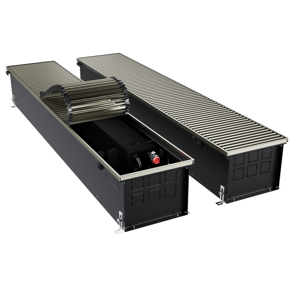 Конвектор внутрипольный Royal Thermo ATRIUM TURBO-190/250/1200-DG-U-LB