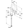 Смеситель для раковины Kludi Bozz 380280576
