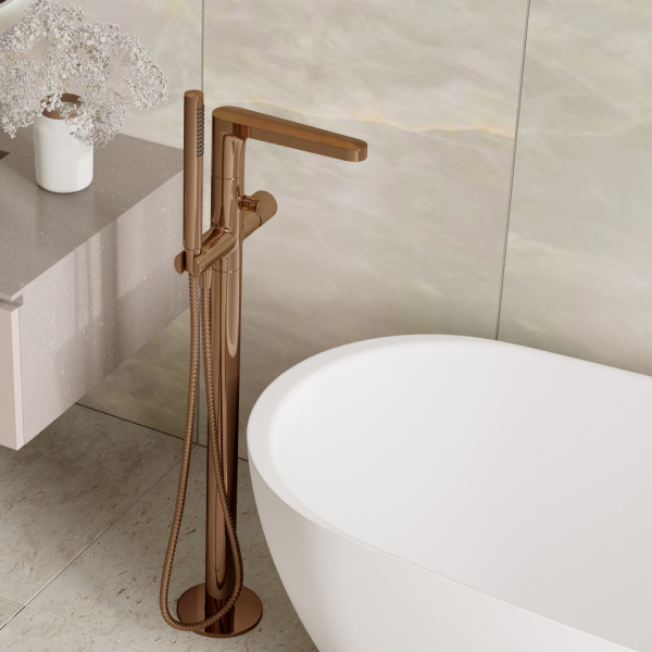 Смеситель для ванны WasserKRAFT Paar 8821 золото