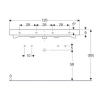 Раковина 120x48,5 см Geberit iCon 124020000