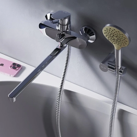 Смеситель для ванны и душа AM.PM Like F8095000 хром