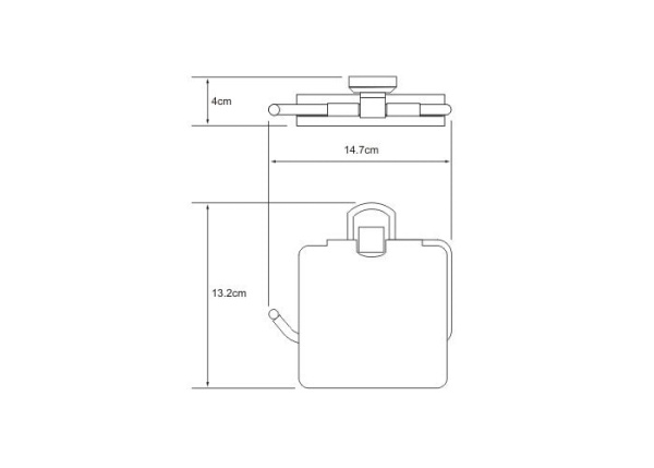 Держатель для туалетной бумаги WasserKRAFT Oder K-3025