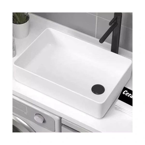 Раковина-чаша CeramaLux 6250 51x34,5 см, накладная, белый