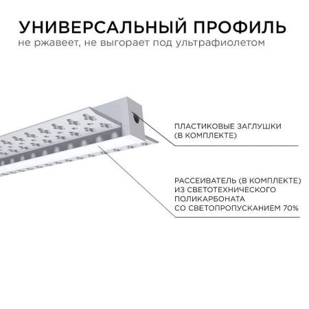 Короб встраиваемый Apeyron Electrics  08-48