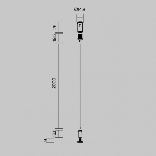 Подвес для профиля Maytoni Led Strip  642045