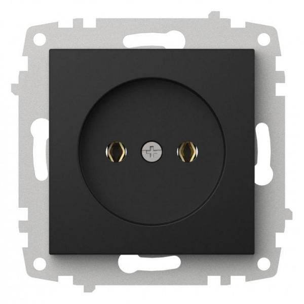 Розетка без заземления без рамки Elbi Eleсtriс Zena Vega 609-014800-215