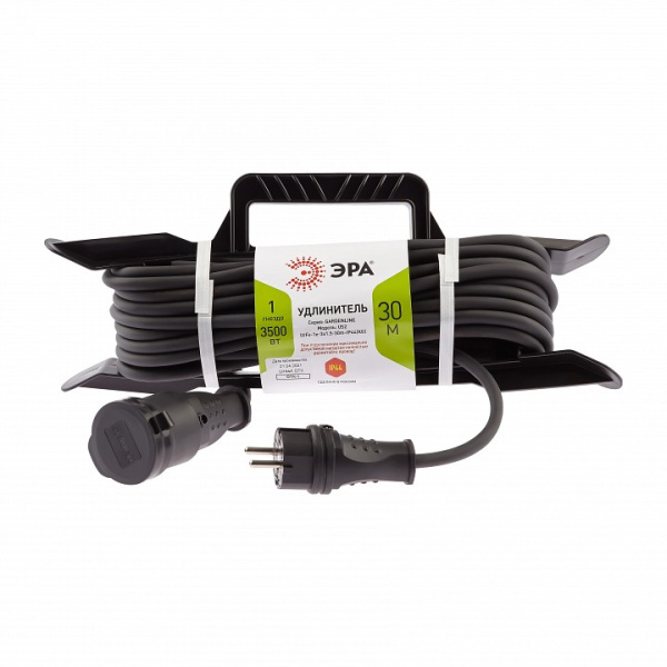 Удлинитель Эра  UFx-1e-3x1,5-30m-IP44(KG)