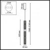 Подвесной светильник Odeon Light COLLIER 5456/18L
