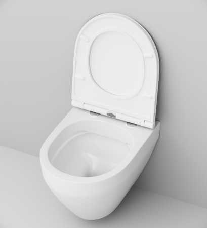 Подвесной унитаз AM.PM Spirit 2.0 C701700WH безободковый