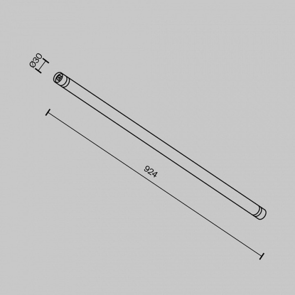 Соединитель линейный Maytoni CA011-L900-B