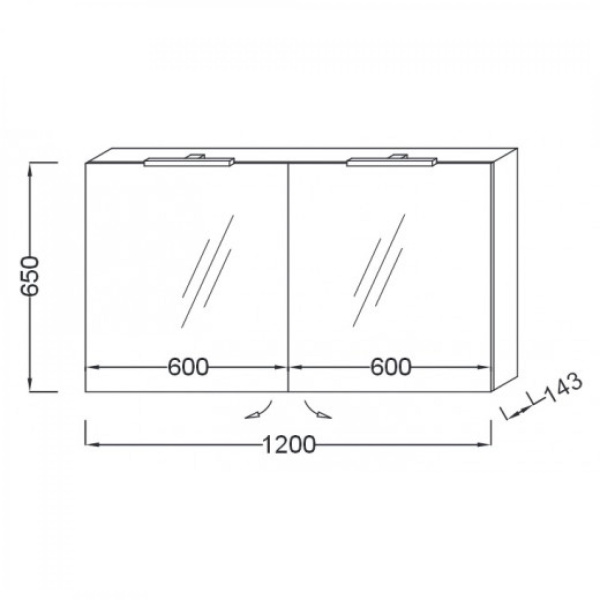 Зеркало-шкаф Jacob Delafon EB798RU-442 серый антрацит лак