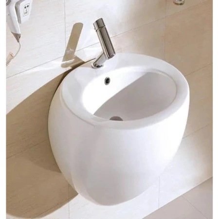 Раковина CeramaLux 1012 53x60 см, подвесная, белый