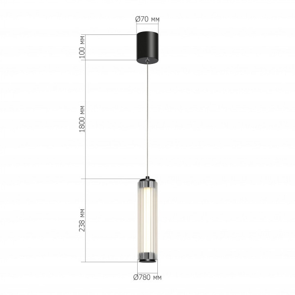 Подвесной светильник ST-Luce Bamboo SL6224.403.01