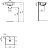 Раковина 40x35 см Ideal Standard Connect Air E0307V3