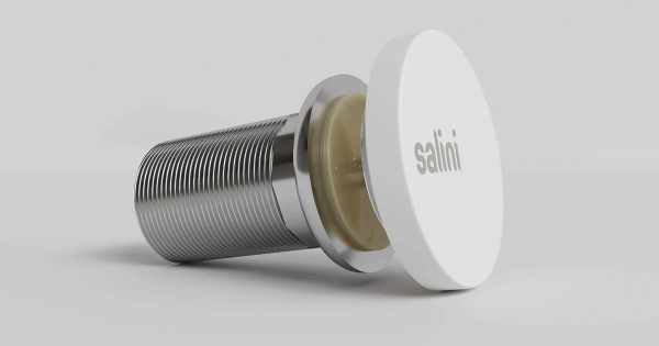 Донный клапан Salini 162201G белый глянцевый