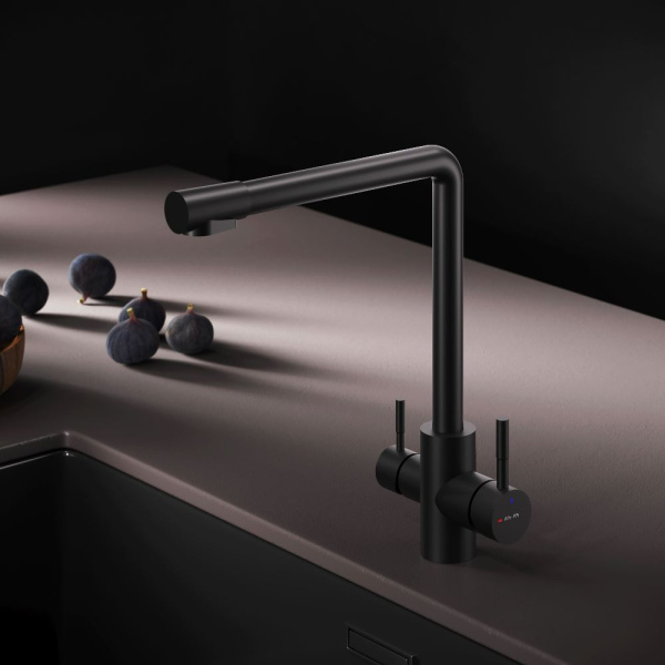 Смеситель для кухни AM.PM X-Joy S F85B05722 черный матовый