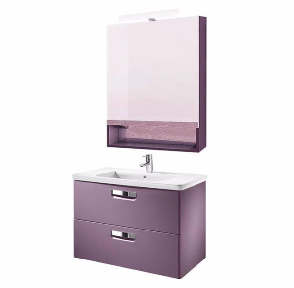 Зеркальный шкаф Roca Gap 70 (ZRU9302752) фиолетовый