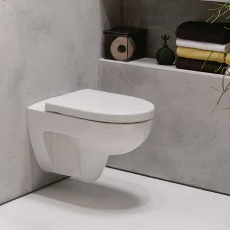 Крышка-сиденье Geberit Renova 573025000 с микролифтом, белый