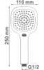 Смеситель для ванны WasserKRAFT Aller 1061WHITE