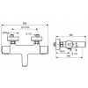 Смеситель для ванны Ideal Standard Ceratherm 25 A6423AA