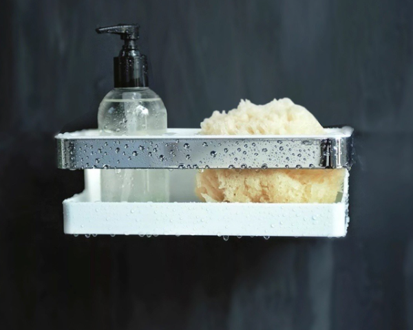 Полочка Keuco Moll 12758010000 хром/белый