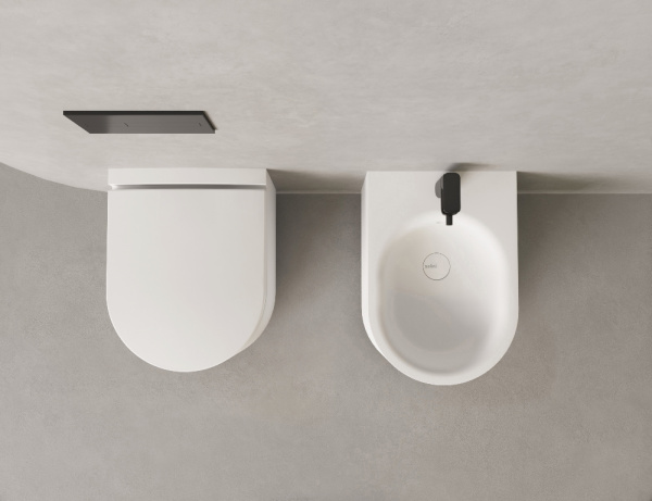 Подвесной унитаз Salini Gemelli 240121KM крышкой-сиденьем RAL