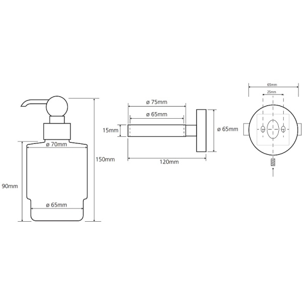 Дозатор мыла Bemeta Retro 144109107