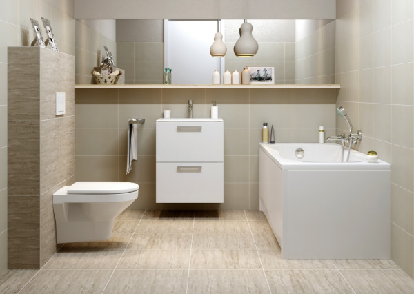 Акриловая ванна Cersanit Nike 170х70 WP-NIKE*170-W белый